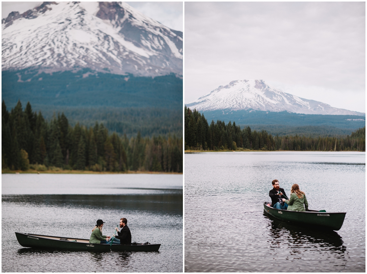 trillium lake wedding