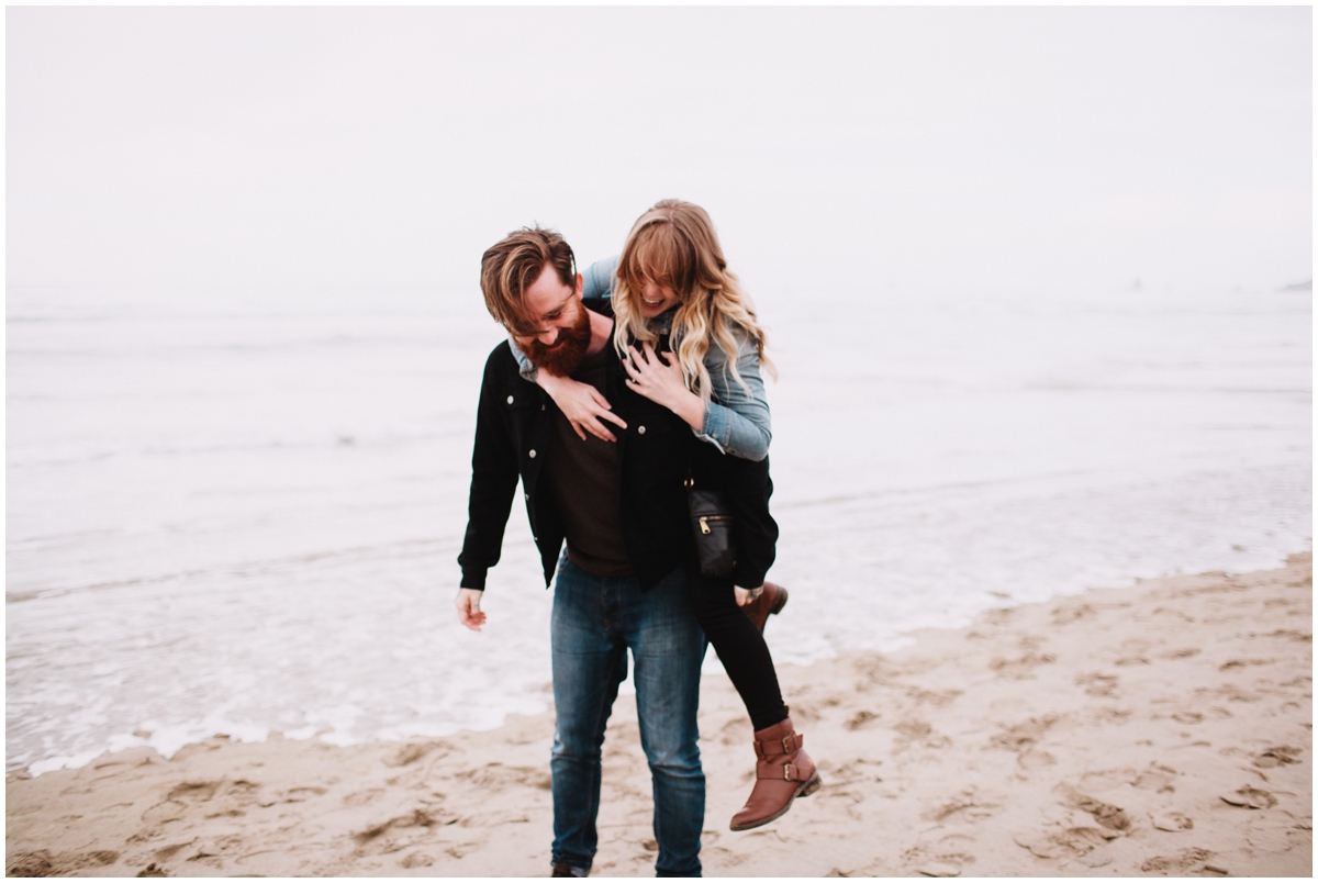 cannon beach engagement