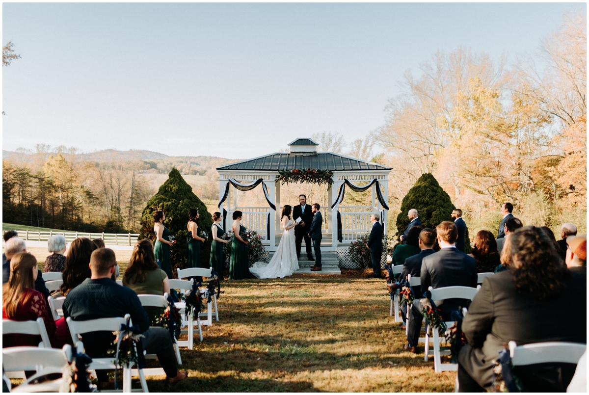 pilot mountain wedding