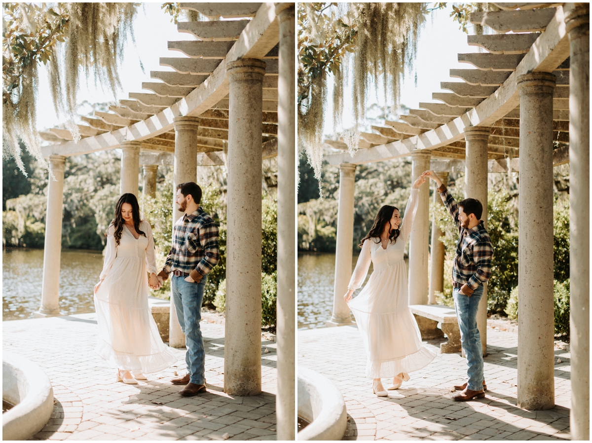 airlie gardens engagement