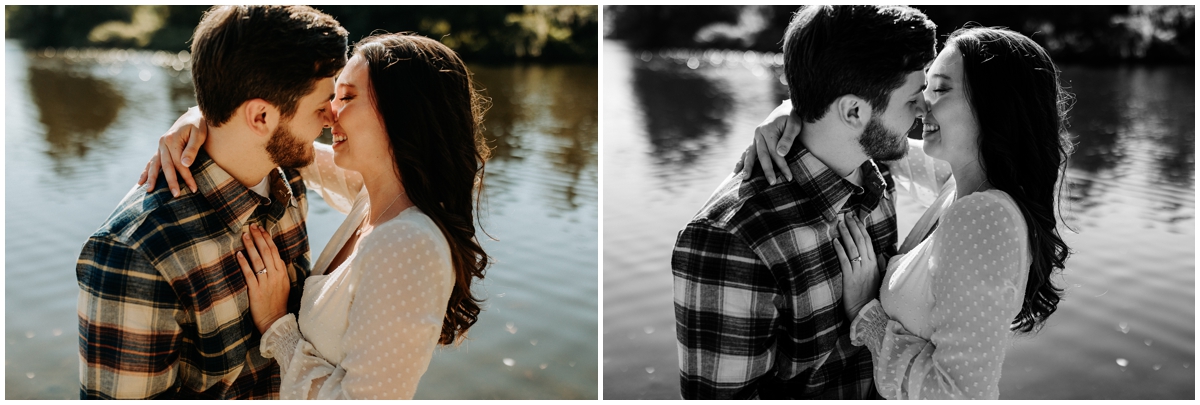 airlie gardens engagement