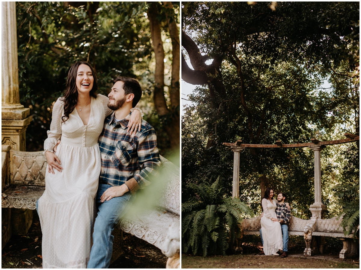 airlie gardens engagement