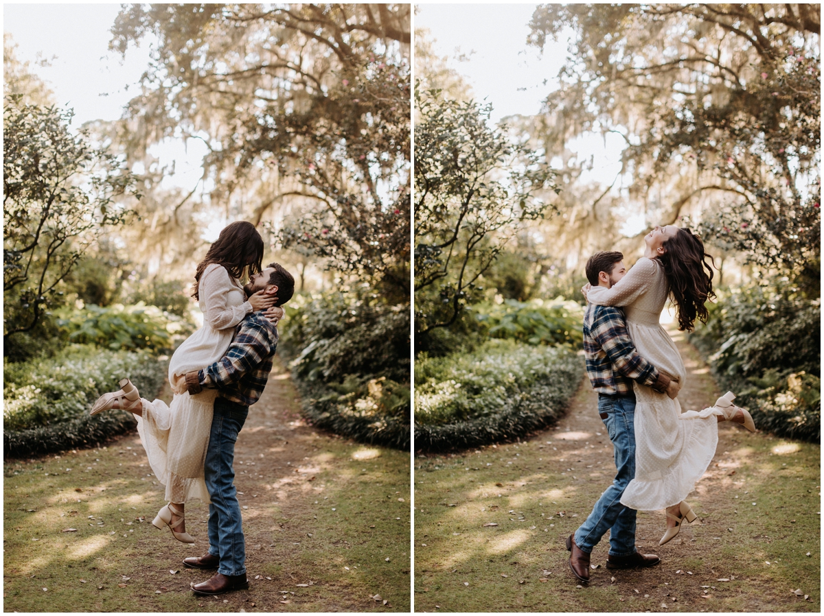 airlie gardens engagement