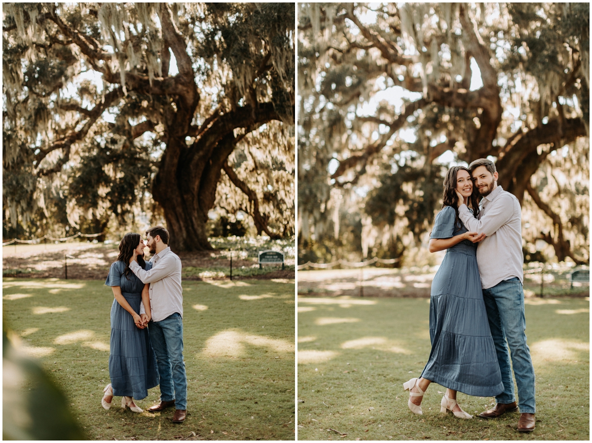 airlie gardens engagement