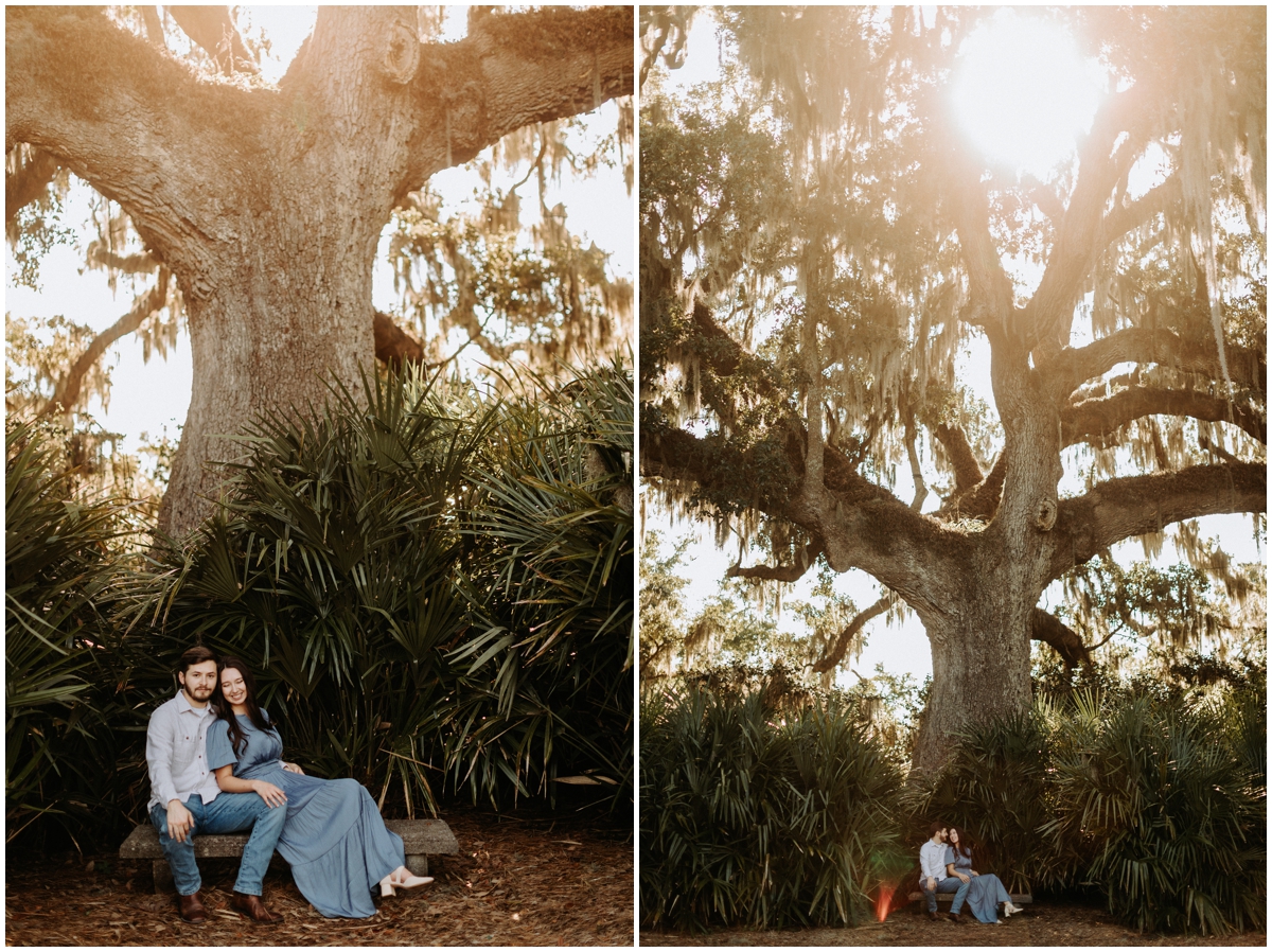 airlie gardens engagement