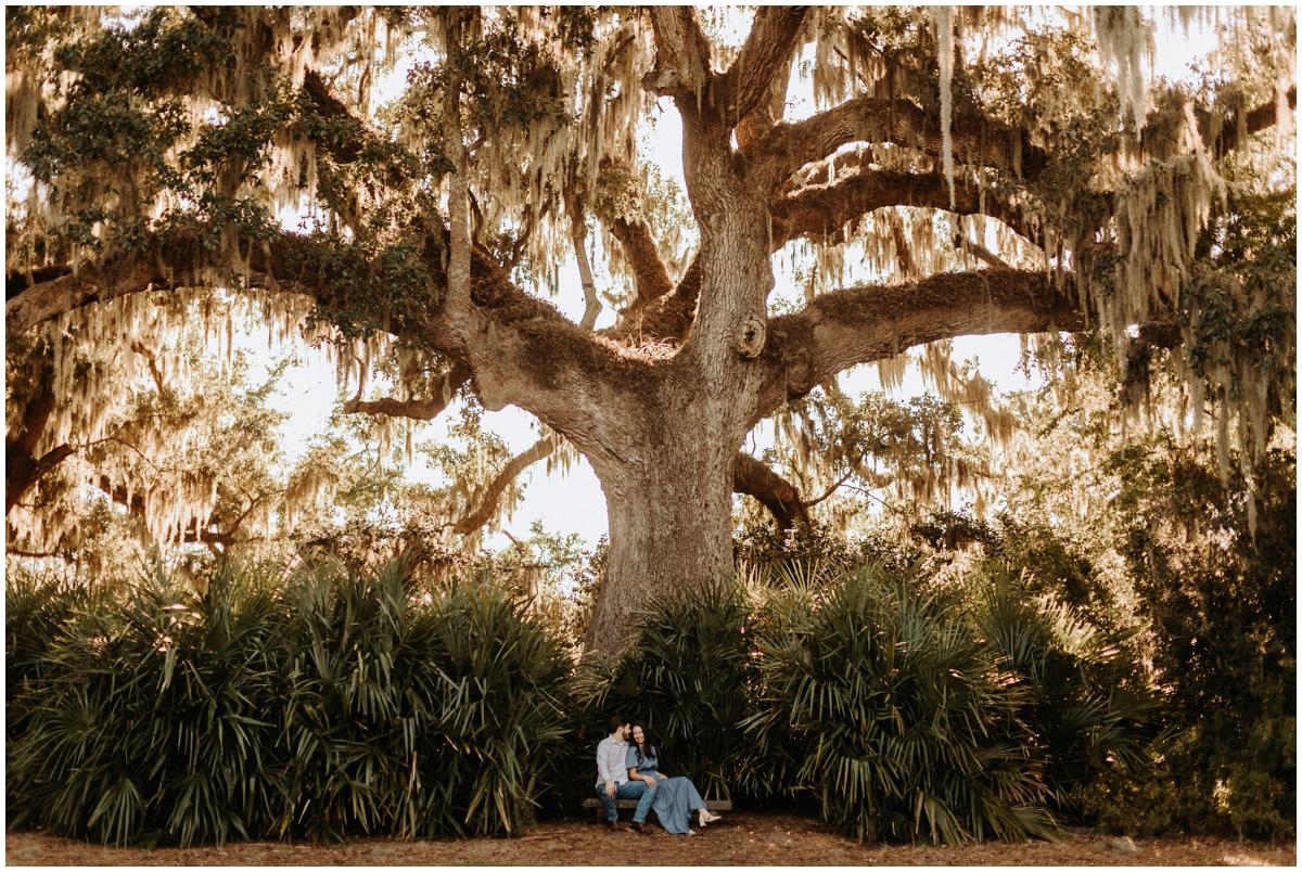 airlie gardens engagement