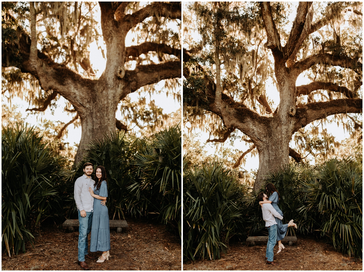 airlie gardens engagement