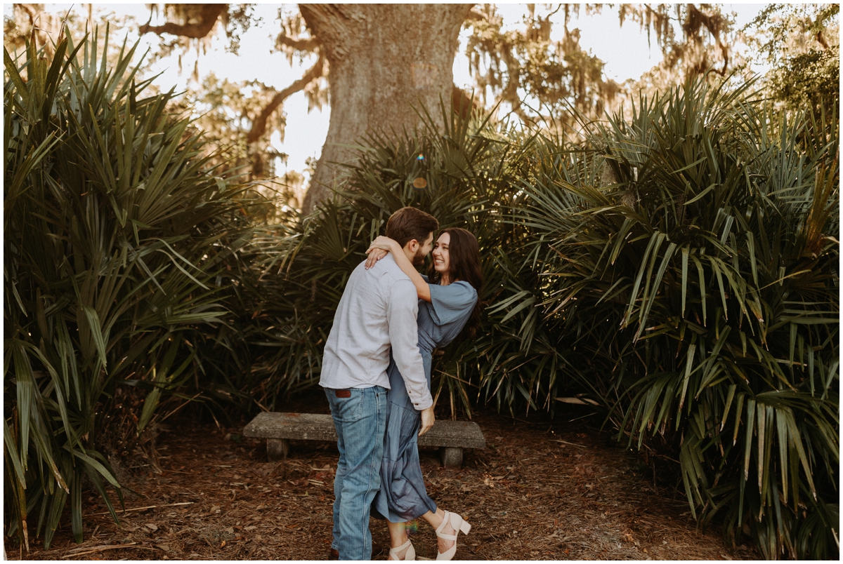 airlie gardens engagement