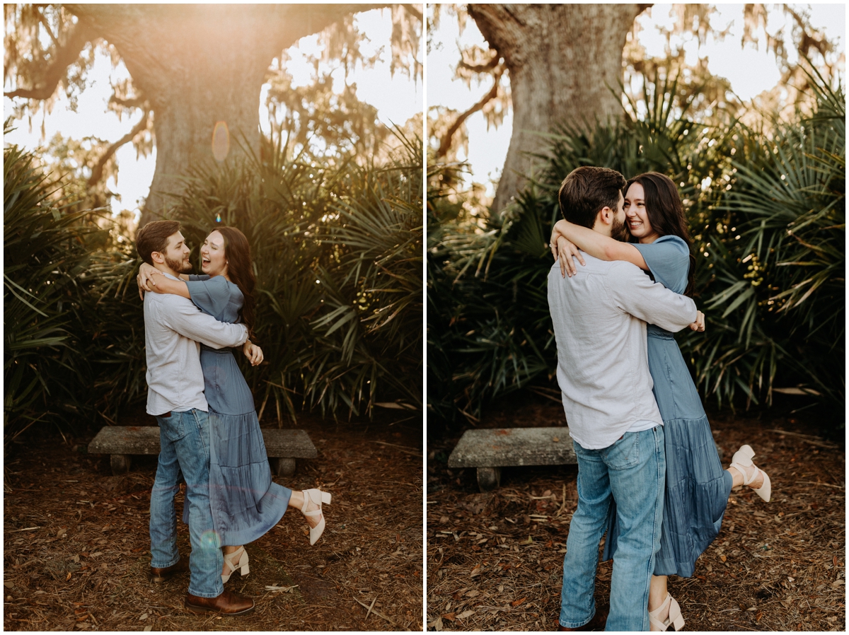 airlie gardens engagement