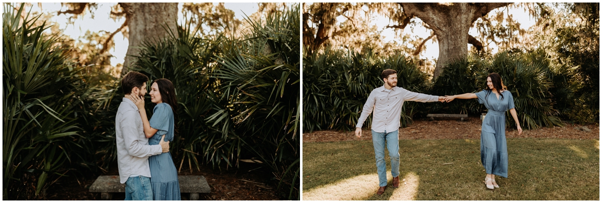 airlie gardens engagement