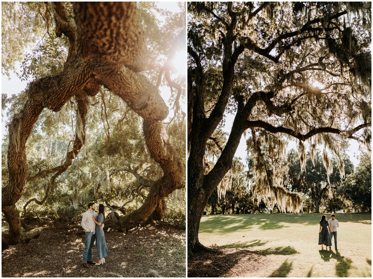 airlie gardens engagement