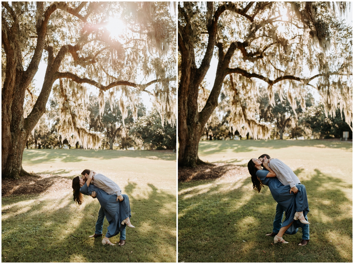 airlie gardens engagement