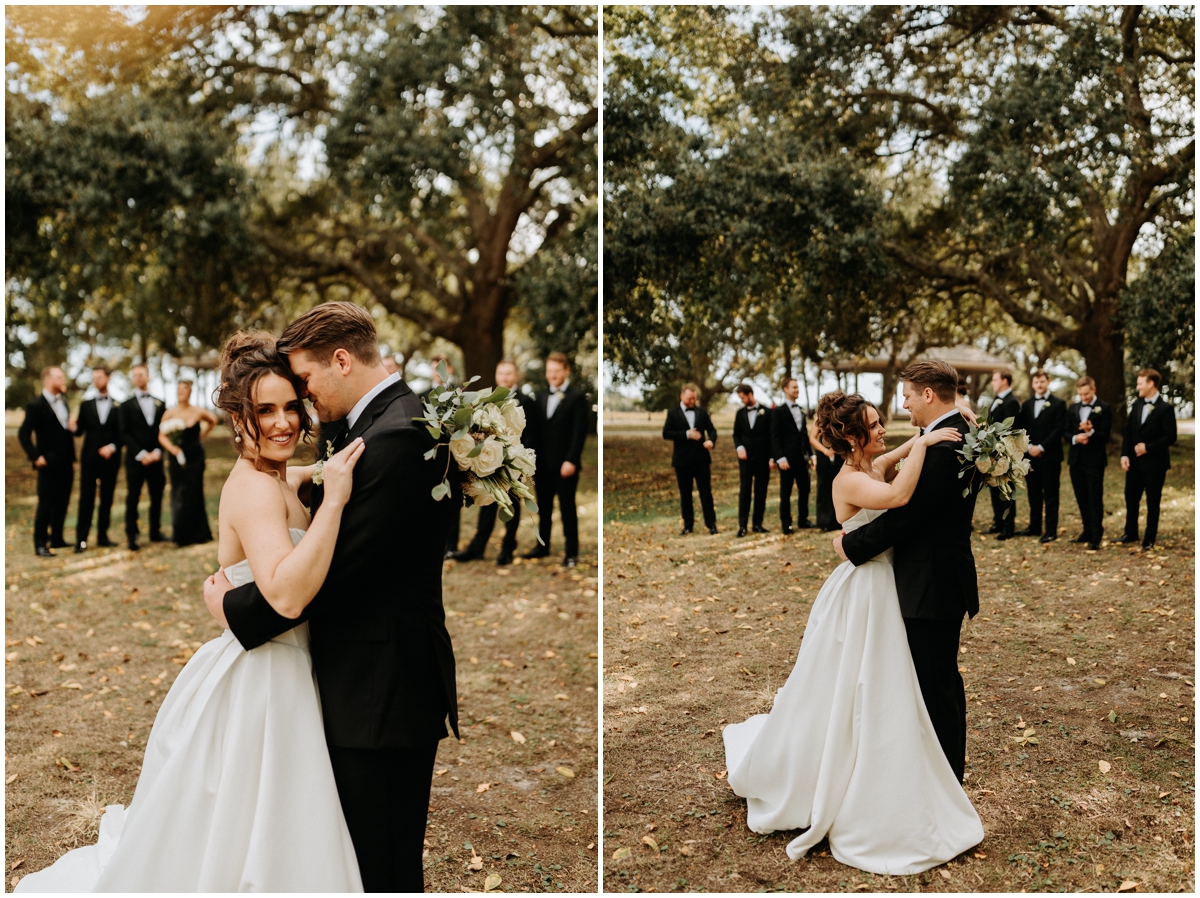 sunset beach wedding