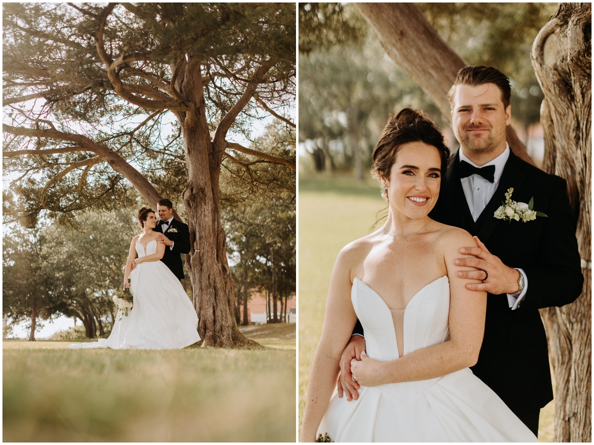 sunset beach wedding