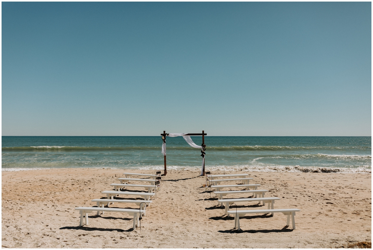 topsail beach wedding