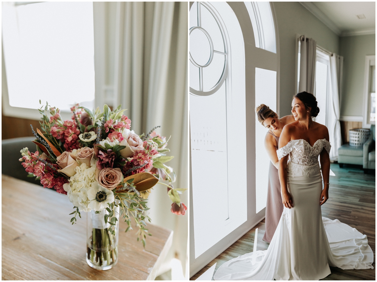 topsail beach wedding