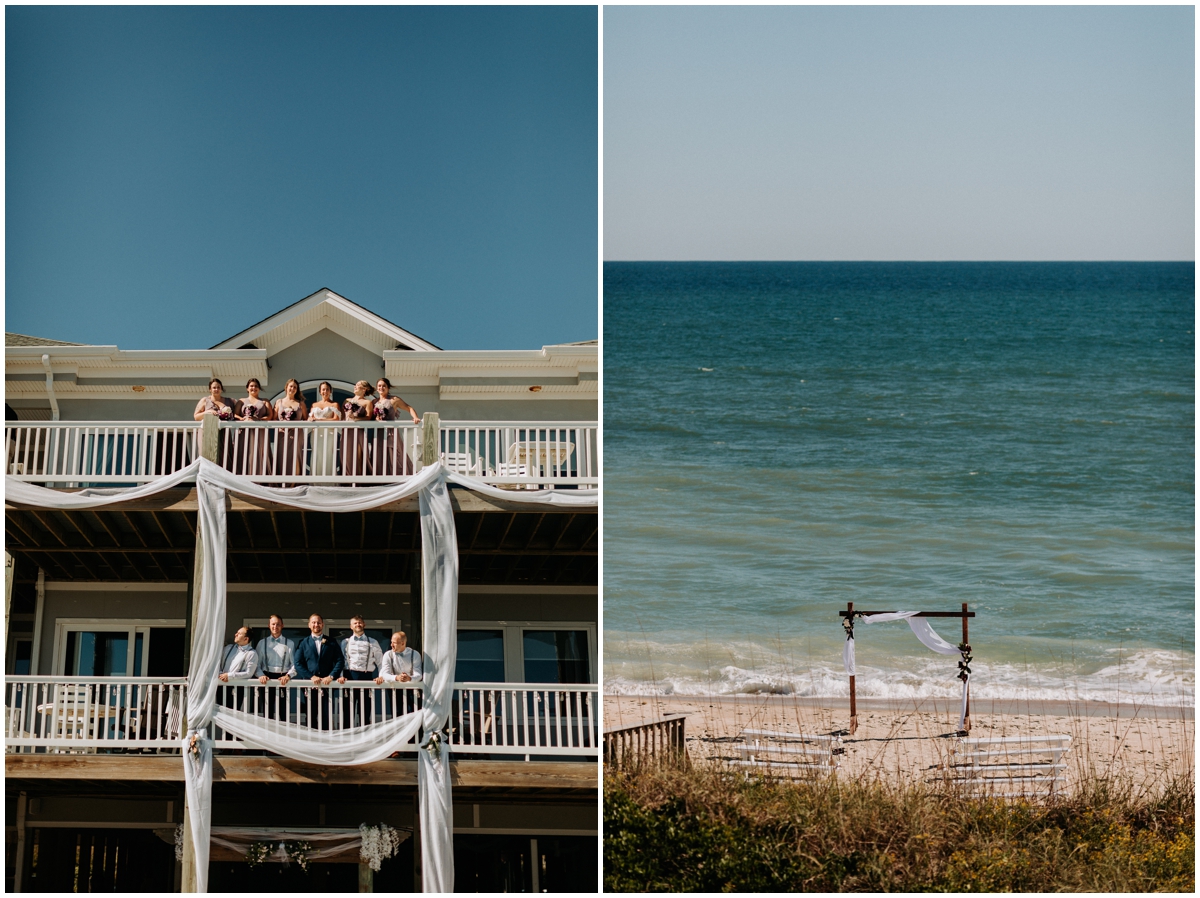 topsail beach wedding