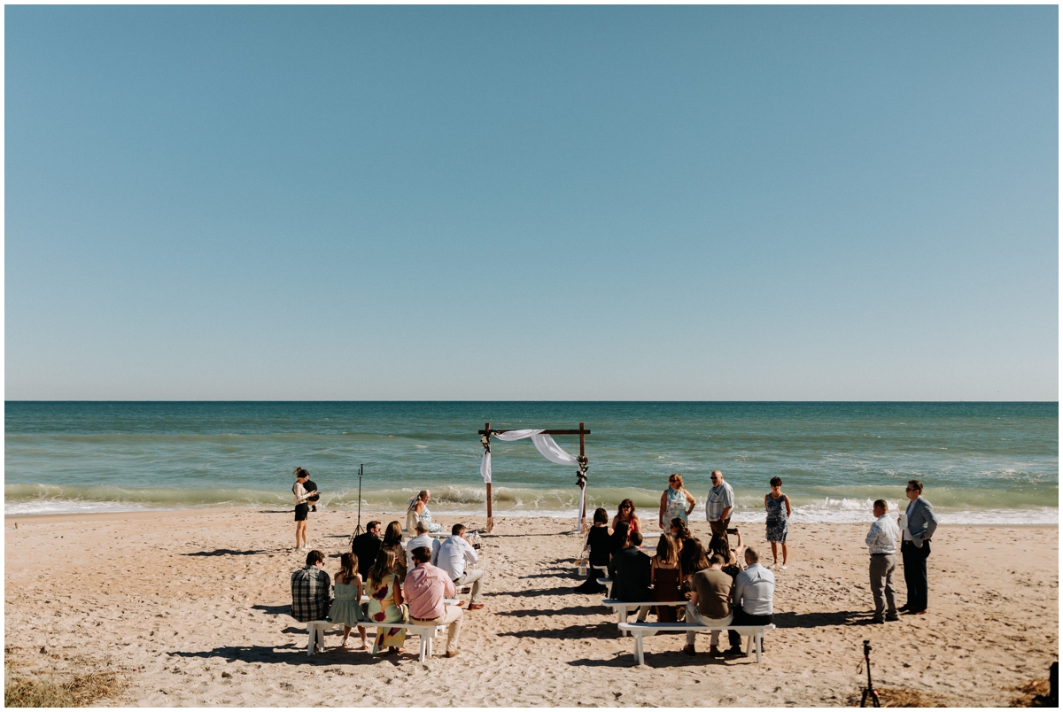 topsail beach wedding