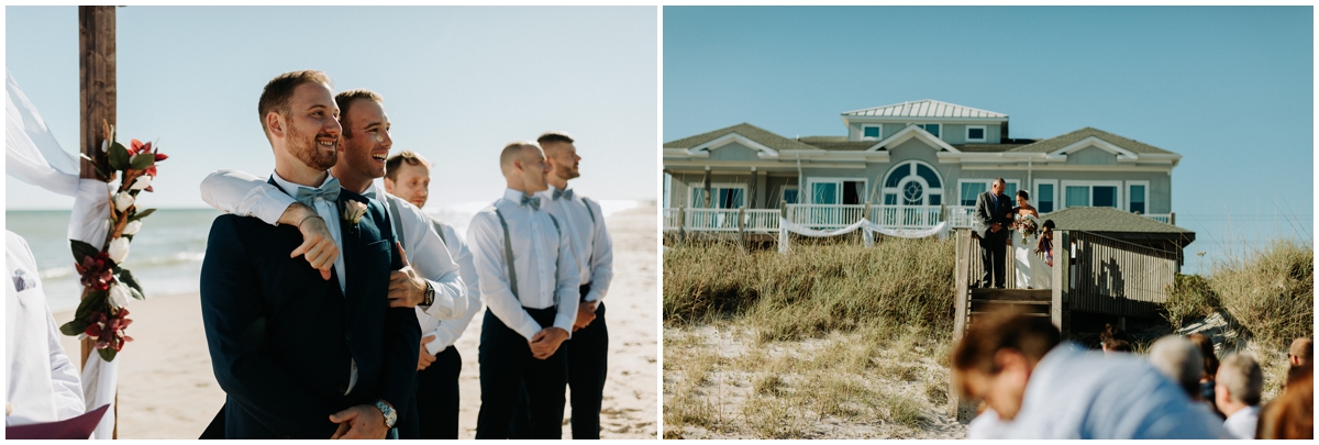 topsail beach wedding