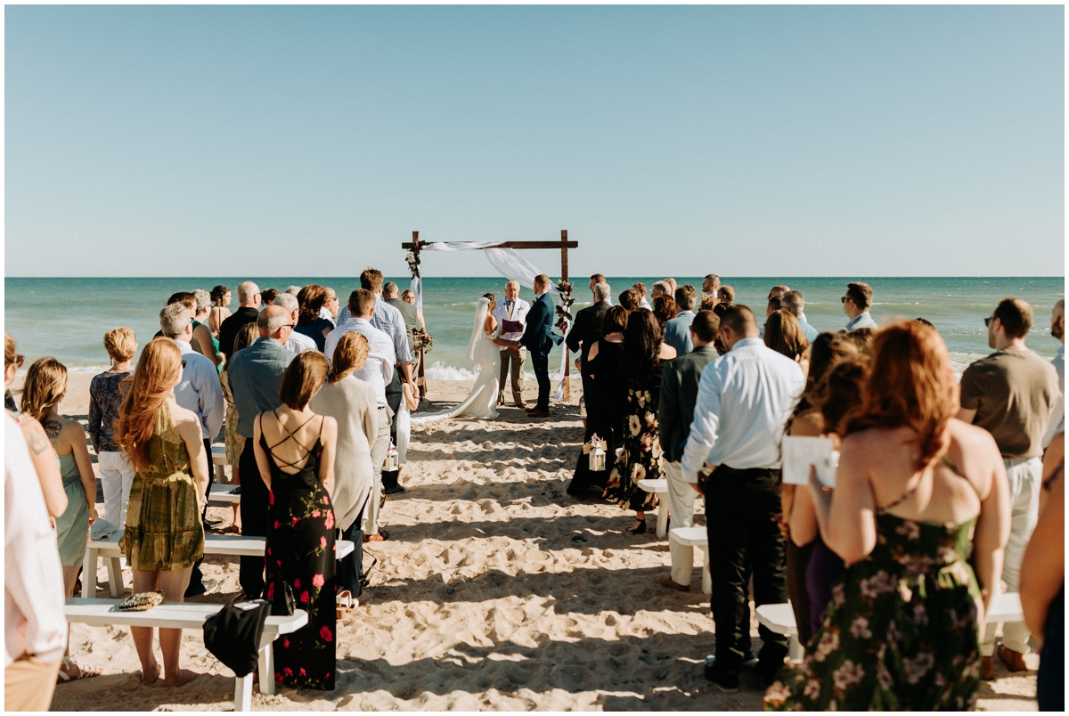 topsail beach wedding