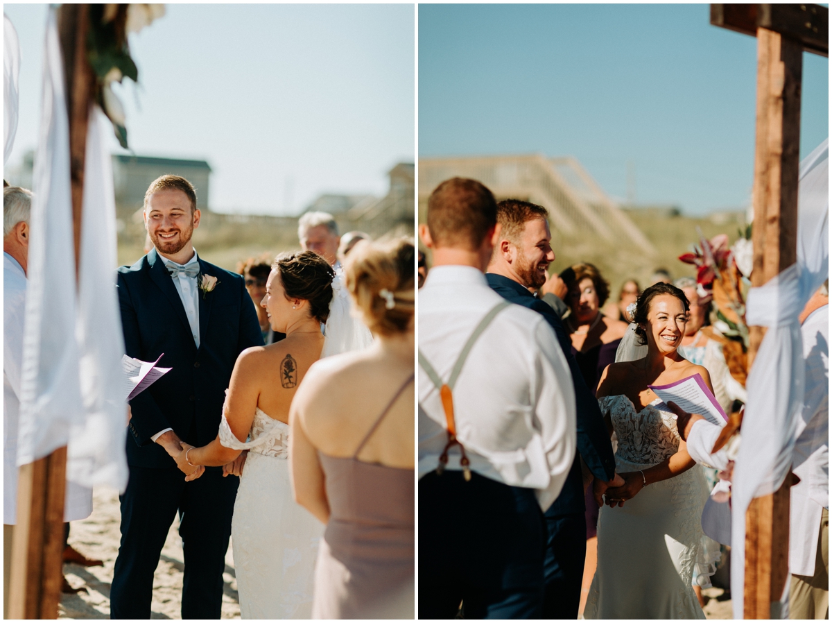 topsail beach wedding