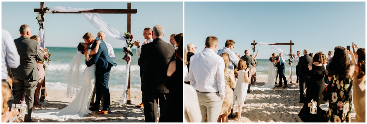 topsail beach wedding