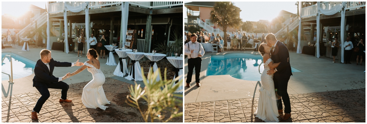 topsail beach wedding