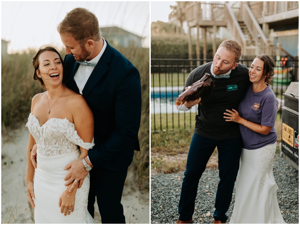 topsail beach wedding