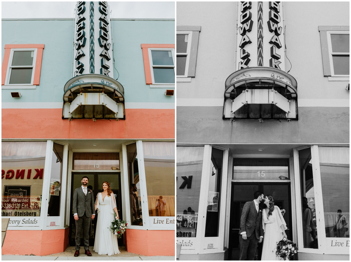 Carolina Beach Boardwalk Wedding