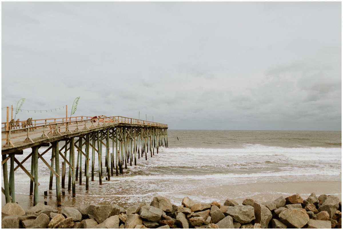 Carolina Beach Pier Wedding