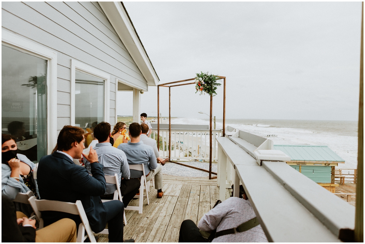 Carolina Beach Pier Wedding