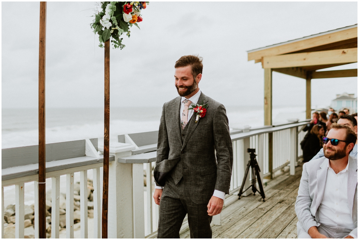 Carolina Beach Pier Wedding