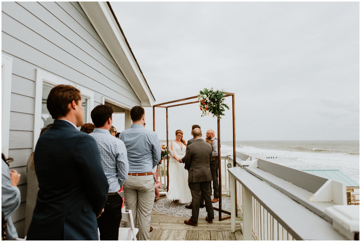 Carolina Beach Pier Wedding