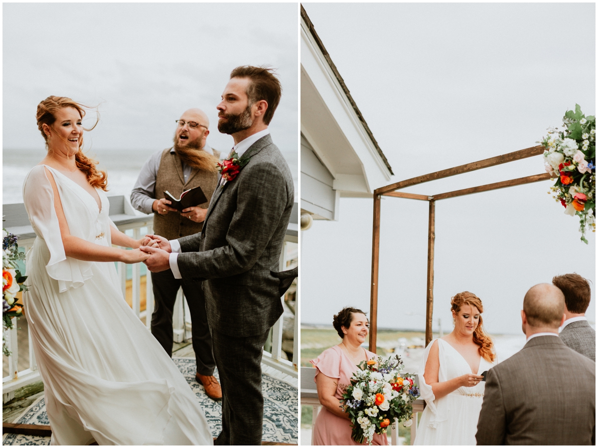 Carolina Beach Pier Wedding