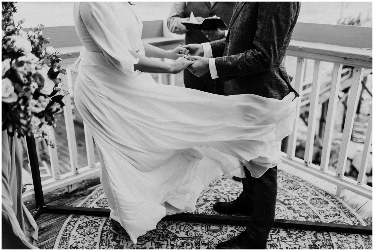 Carolina Beach Pier Wedding