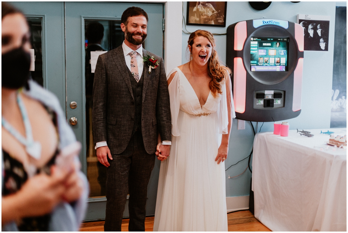 Carolina Beach Pier Wedding