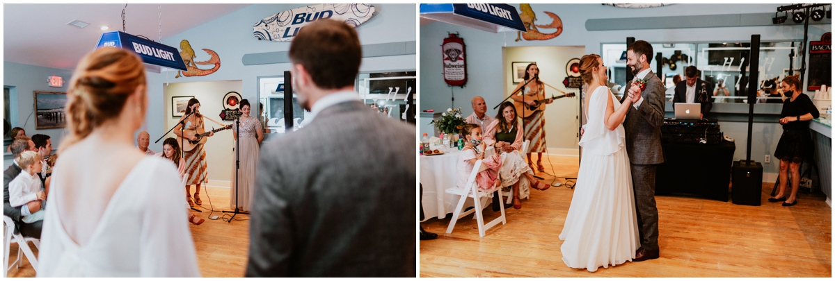 Carolina Beach Pier Wedding