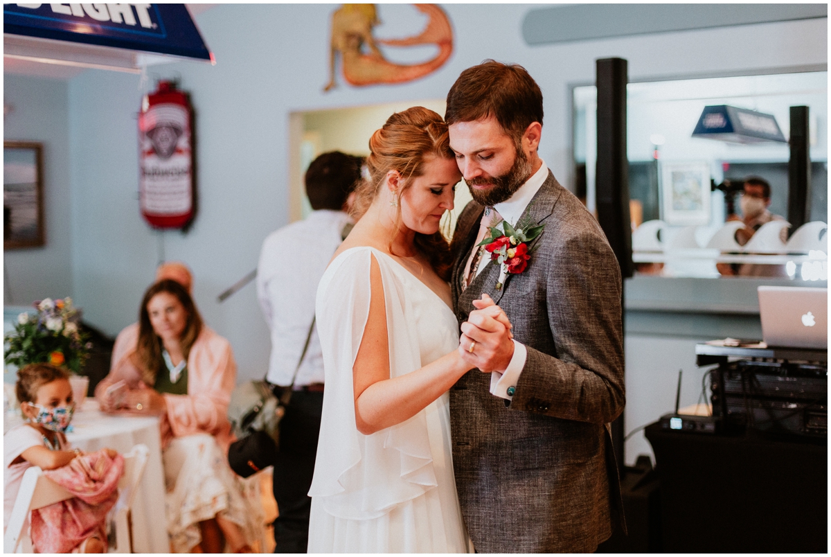 Carolina Beach Pier Wedding