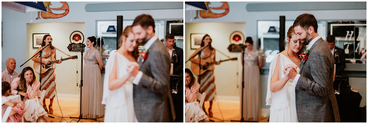 Carolina Beach Pier Wedding