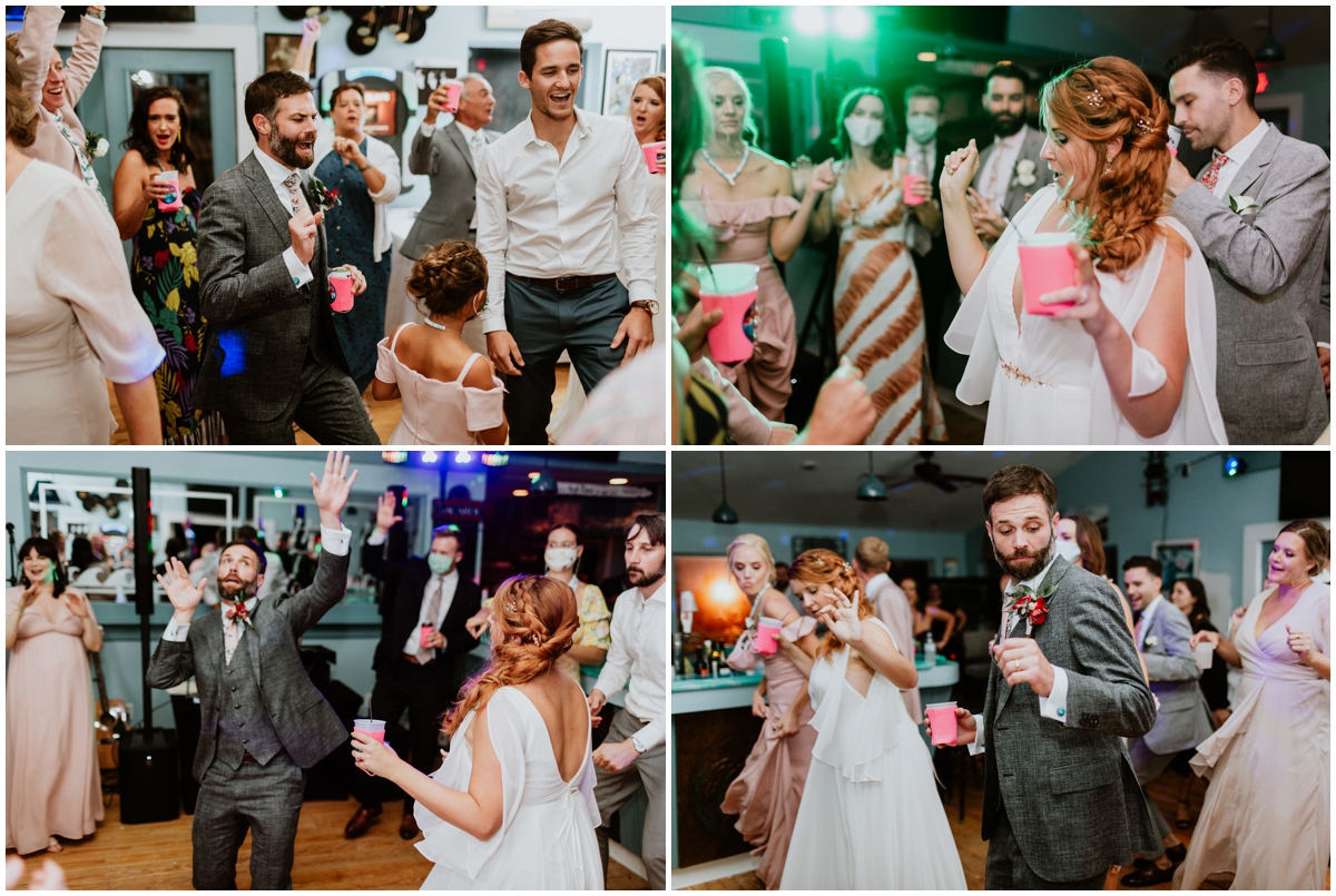 Carolina Beach Pier Wedding