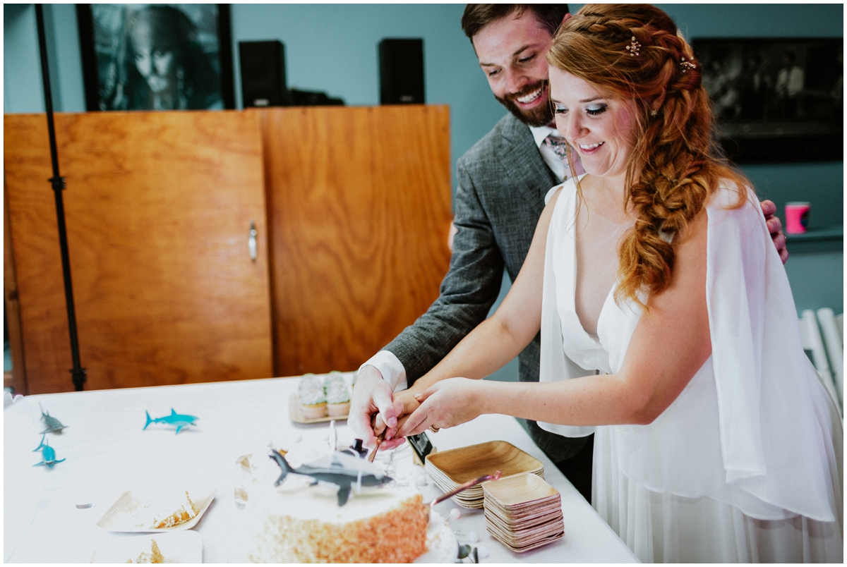 Carolina Beach Pier Wedding