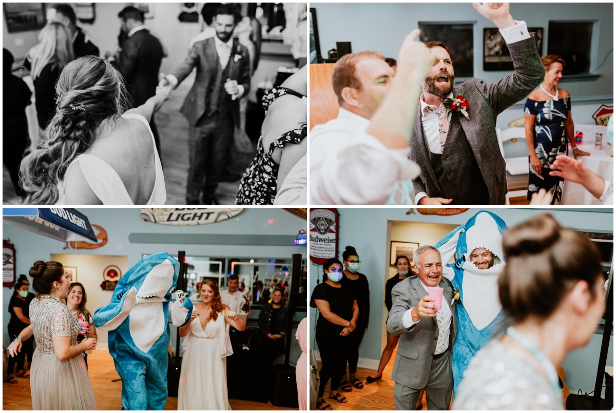 Carolina Beach Pier Wedding