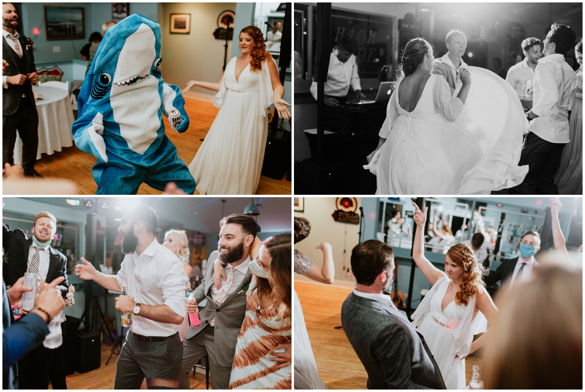 Carolina Beach Pier Wedding