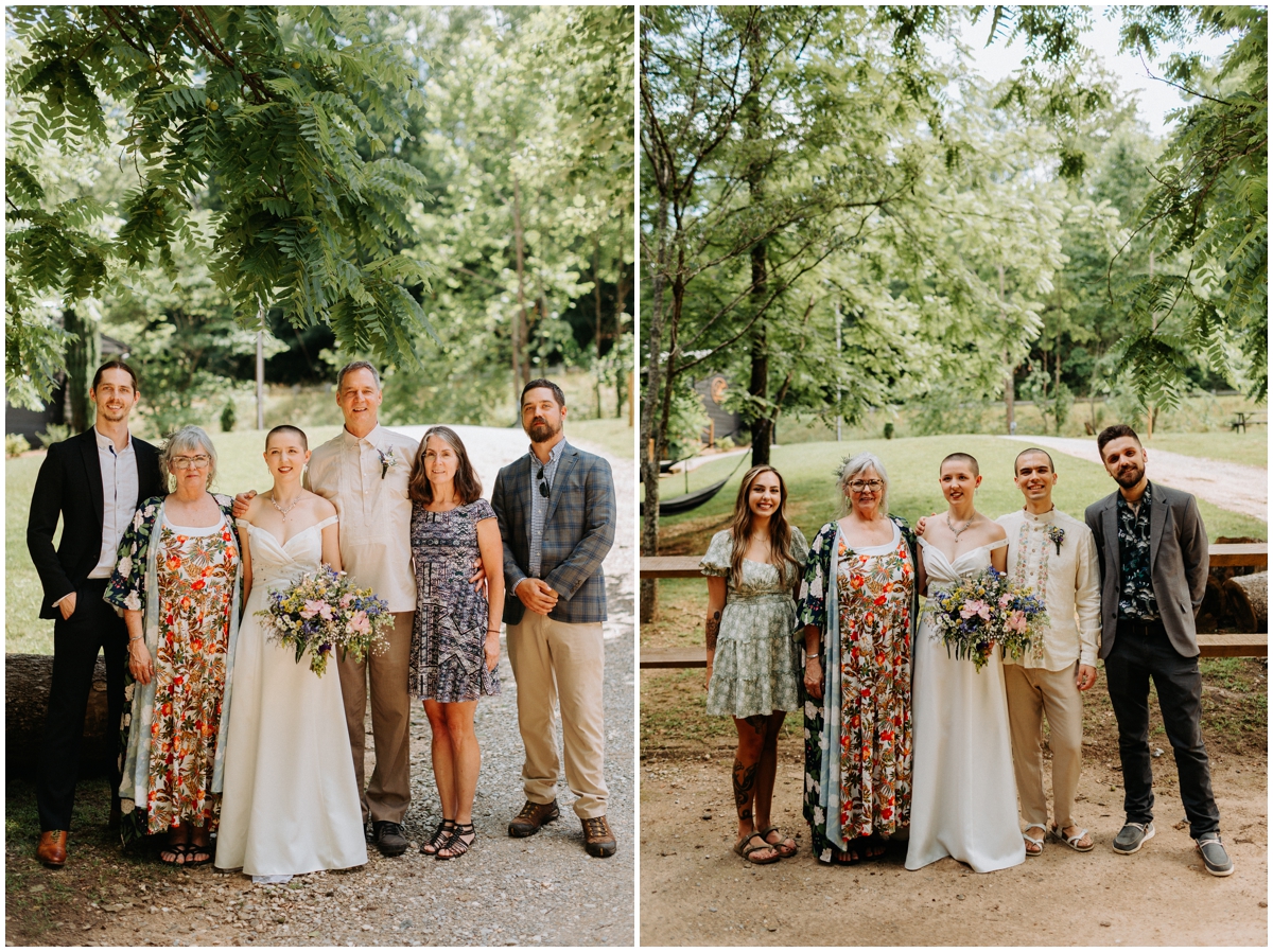 Gold River Camp Wedding