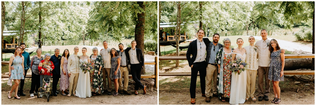 Gold River Camp Wedding