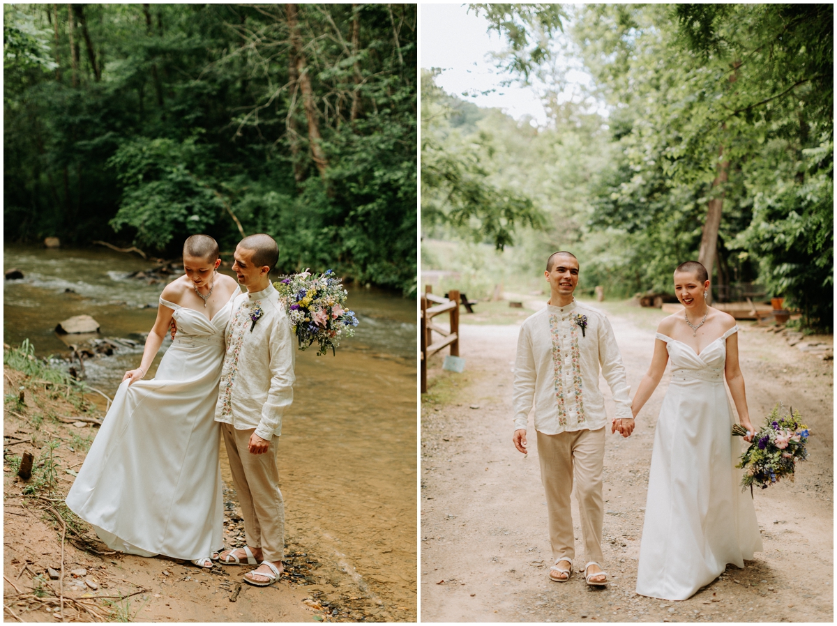 Summer Camp Wedding