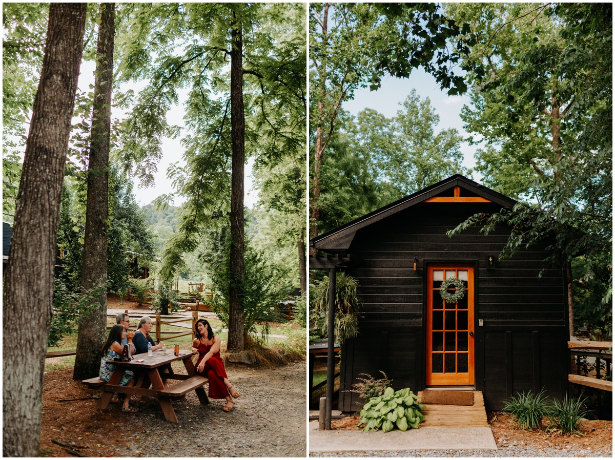 Asheville Camp Wedding