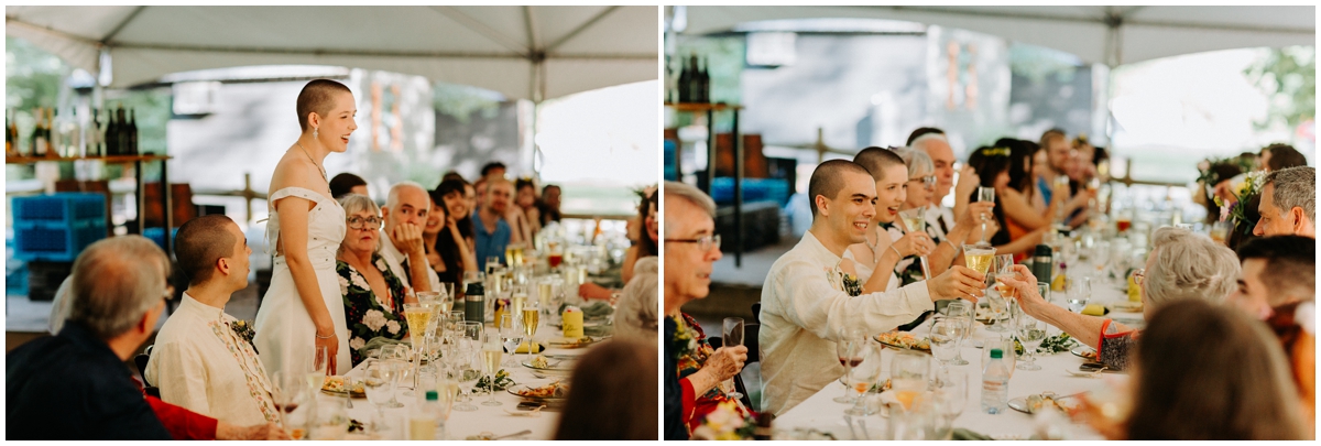 Asheville Camp Wedding