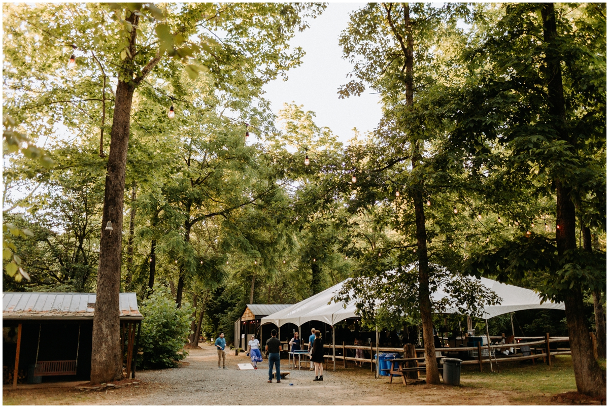 Asheville Camp Wedding