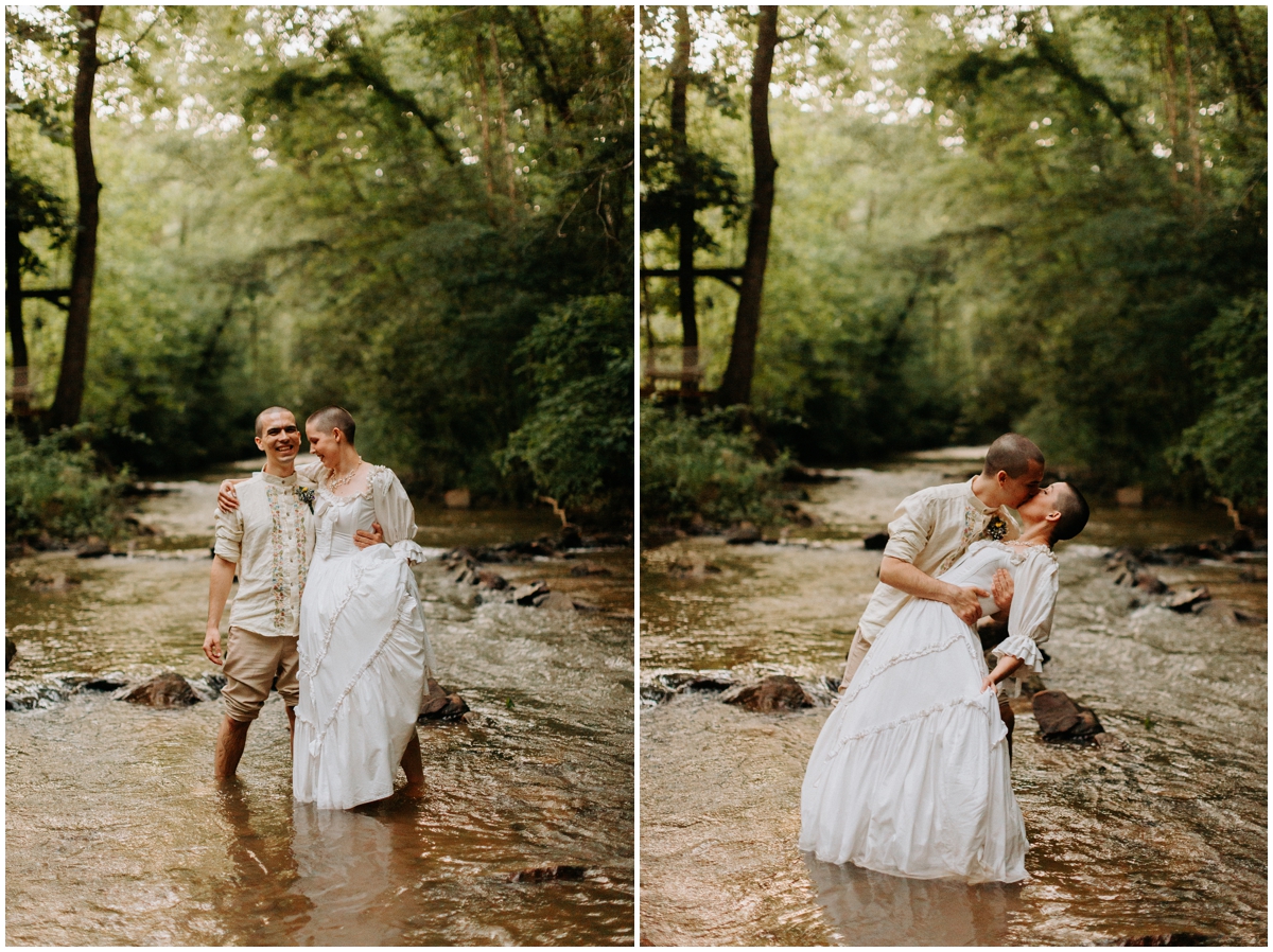 Asheville Camp Wedding